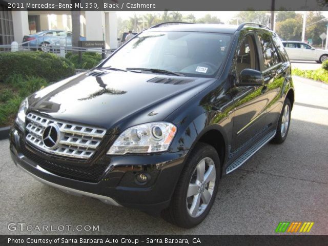 2011 Mercedes-Benz ML 350 in Black