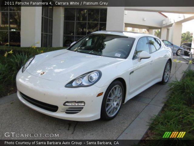 2011 Porsche Panamera 4 in Carrara White