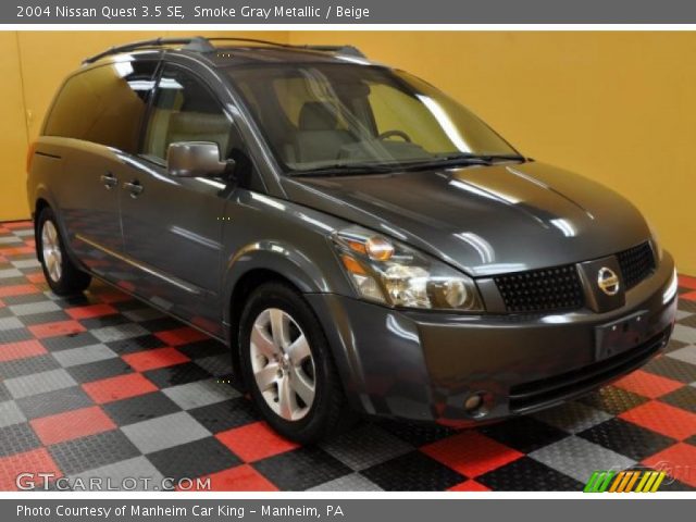 2004 Nissan Quest 3.5 SE in Smoke Gray Metallic