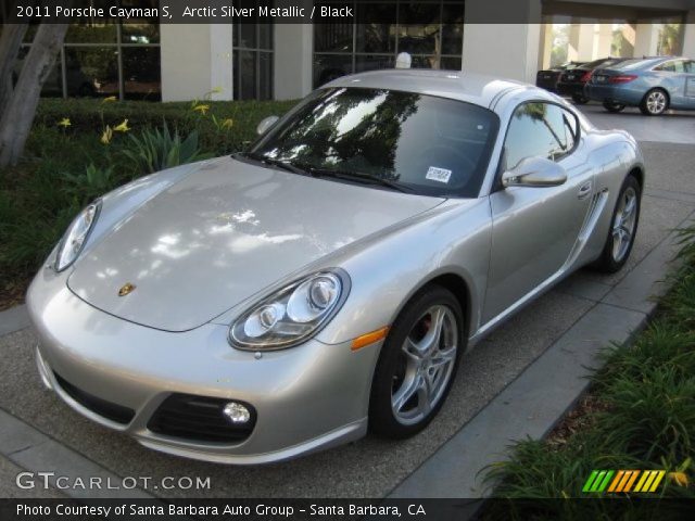 2011 Porsche Cayman S in Arctic Silver Metallic