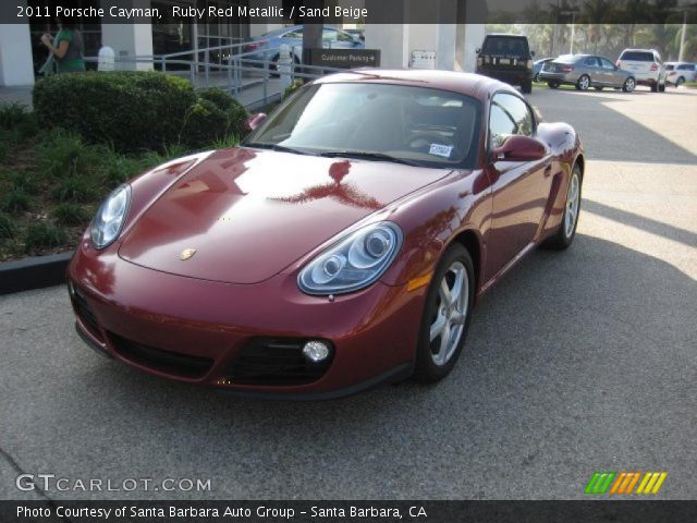 2011 Porsche Cayman  in Ruby Red Metallic