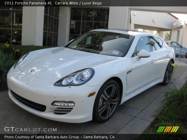 2011 Porsche Panamera 4S in Carrara White