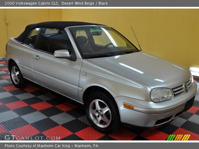2000 Volkswagen Cabrio GLS in Desert Wind Beige