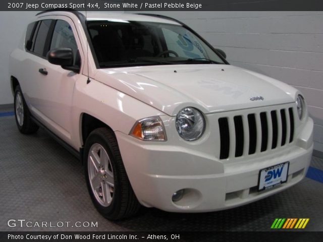 2007 Jeep Compass Sport 4x4 in Stone White