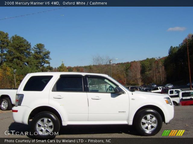 2008 Mercury Mariner V6 4WD in Oxford White