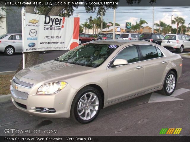 2011 Chevrolet Malibu LTZ in Gold Mist Metallic