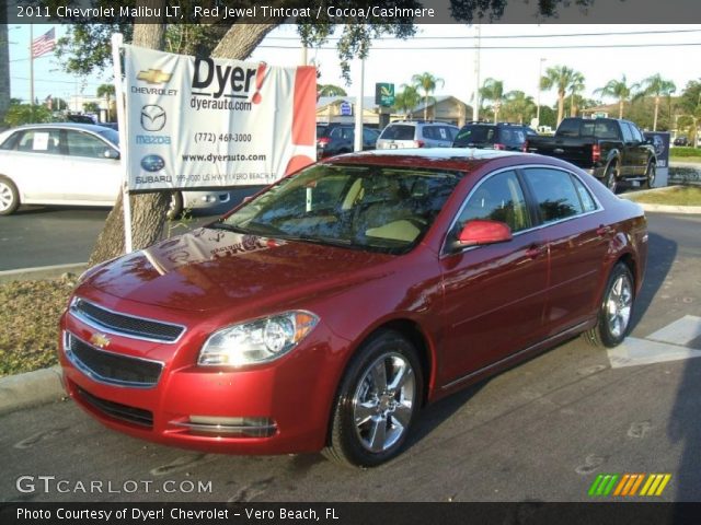 2011 Chevrolet Malibu LT in Red Jewel Tintcoat