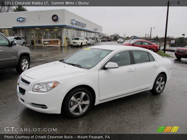 2011 Chevrolet Malibu LT in Summit White