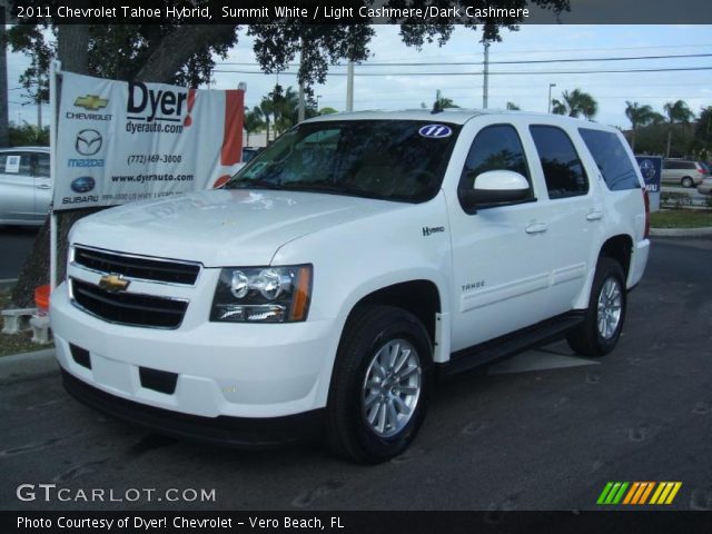 2011 Chevrolet Tahoe Hybrid in Summit White