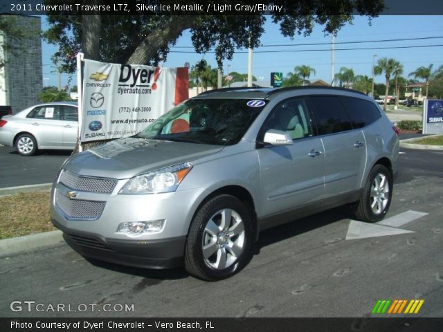 2011 Chevrolet Traverse LTZ in Silver Ice Metallic