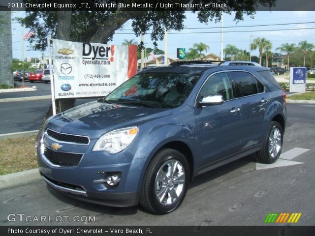 2011 Chevrolet Equinox LTZ in Twilight Blue Metallic