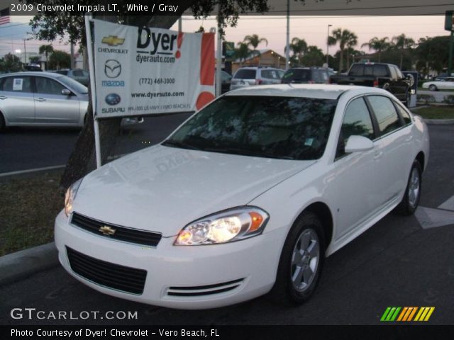2009 Chevrolet Impala LT in White