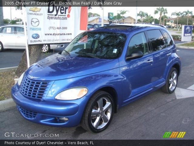 2005 Chrysler PT Cruiser GT in Electric Blue Pearl