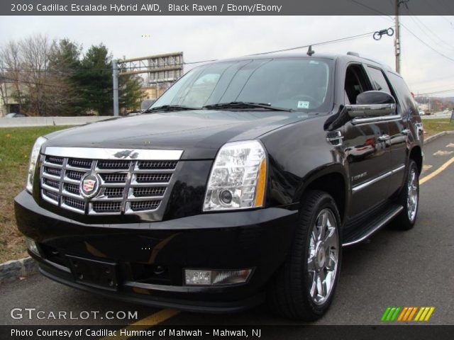 2009 Cadillac Escalade Hybrid AWD in Black Raven