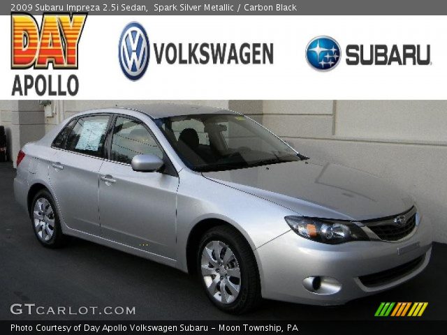 2009 Subaru Impreza 2.5i Sedan in Spark Silver Metallic