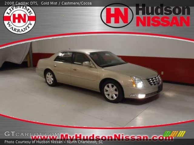 2008 Cadillac DTS  in Gold Mist