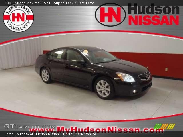 2007 Nissan Maxima 3.5 SL in Super Black