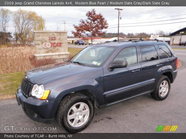 2009 Jeep Grand Cherokee Laredo 4x4 in Modern Blue Pearl