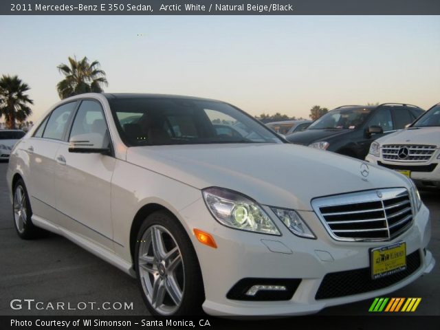 2011 Mercedes-Benz E 350 Sedan in Arctic White