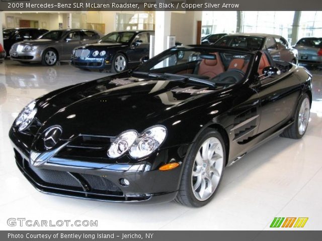 2008 Mercedes-Benz SLR McLaren Roadster in Pure Black