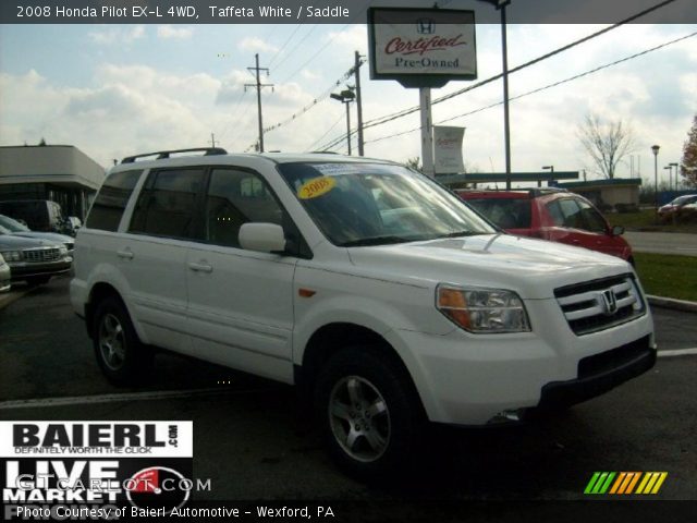 2008 Honda Pilot EX-L 4WD in Taffeta White