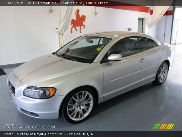 2007 Volvo C70 T5 Convertible in Silver Metallic