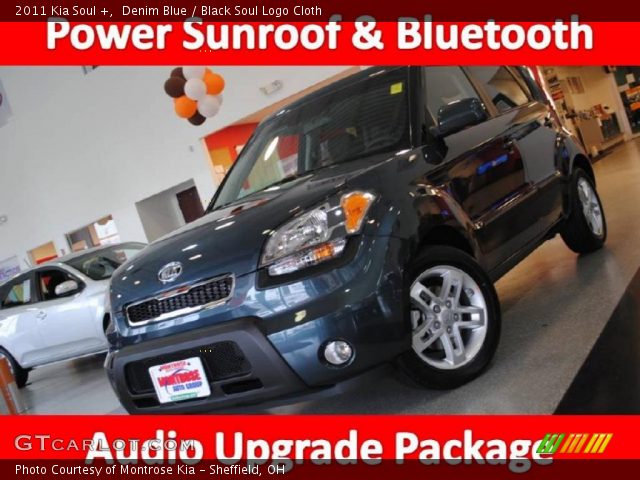 2011 Kia Soul + in Denim Blue