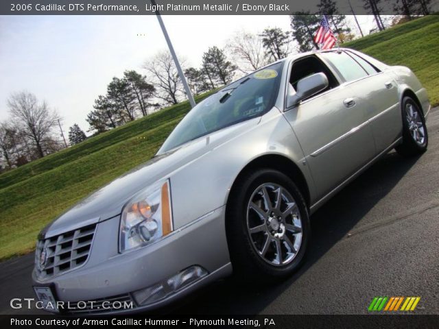 2006 Cadillac DTS Performance in Light Platinum Metallic