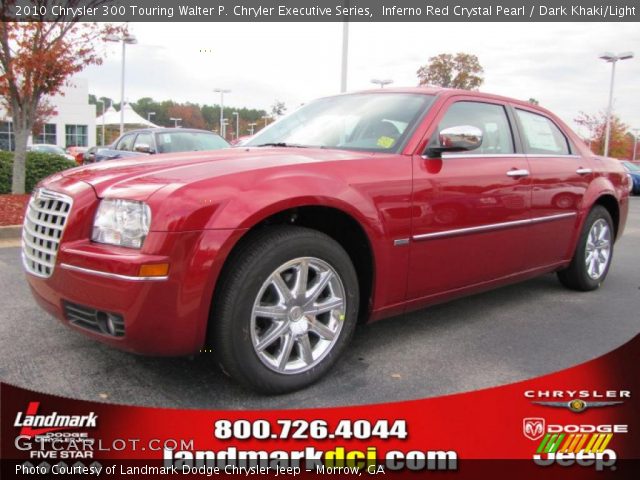 2010 Chrysler 300 Touring Walter P. Chryler Executive Series in Inferno Red Crystal Pearl