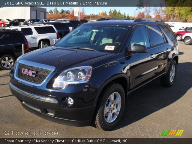 2011 GMC Acadia SLE in Deep Blue Metallic