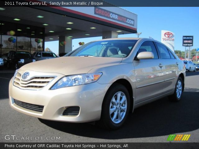 2011 Toyota Camry LE in Sandy Beach Metallic