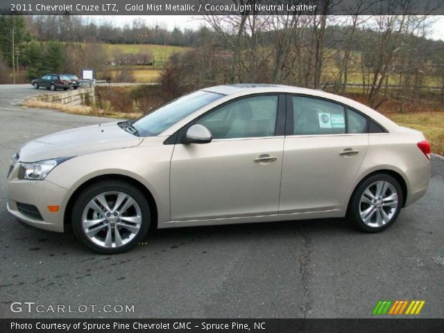 2011 Chevrolet Cruze LTZ in Gold Mist Metallic