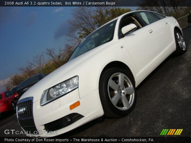 2008 Audi A6 3.2 quattro Sedan in Ibis White