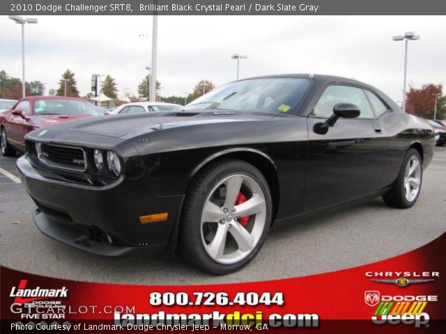 2010 Dodge Challenger SRT8 in Brilliant Black Crystal Pearl