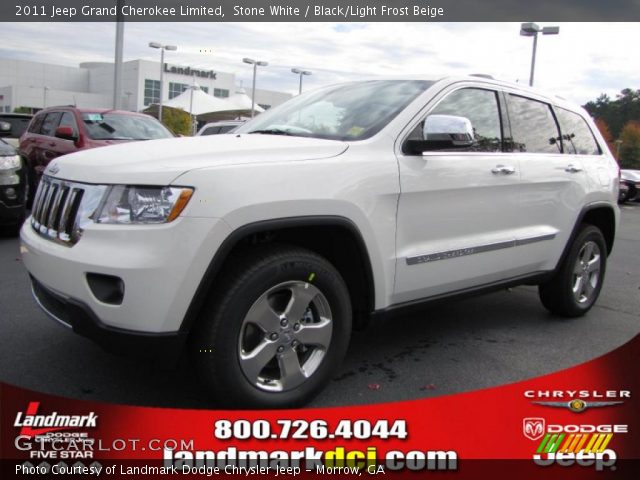 2011 Jeep Grand Cherokee Limited in Stone White