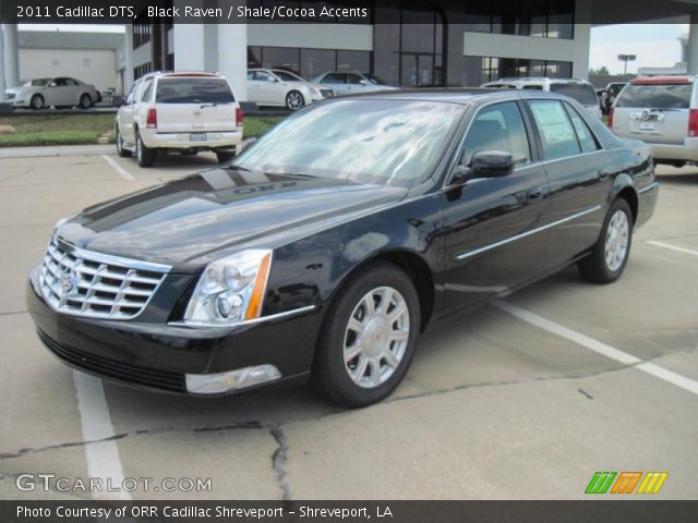 2011 Cadillac DTS  in Black Raven