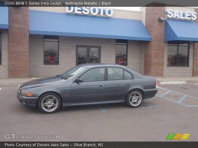 2000 BMW 5 Series 540i Sedan in Anthracite Metallic