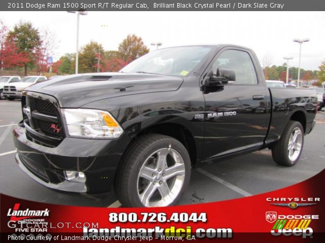 2011 Dodge Ram 1500 Sport R/T Regular Cab in Brilliant Black Crystal Pearl
