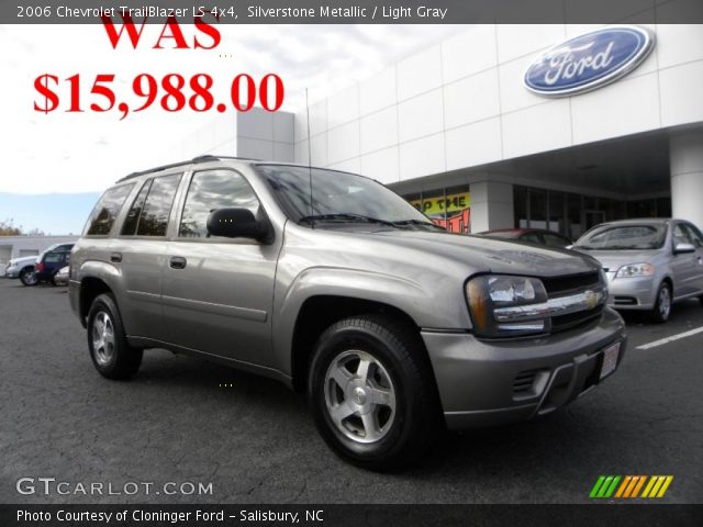 2006 Chevrolet TrailBlazer LS 4x4 in Silverstone Metallic