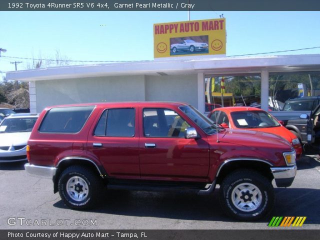 1992 Toyota 4Runner SR5 V6 4x4 in Garnet Pearl Metallic