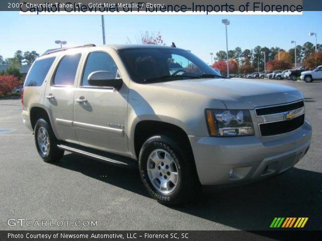 2007 Chevrolet Tahoe LT in Gold Mist Metallic
