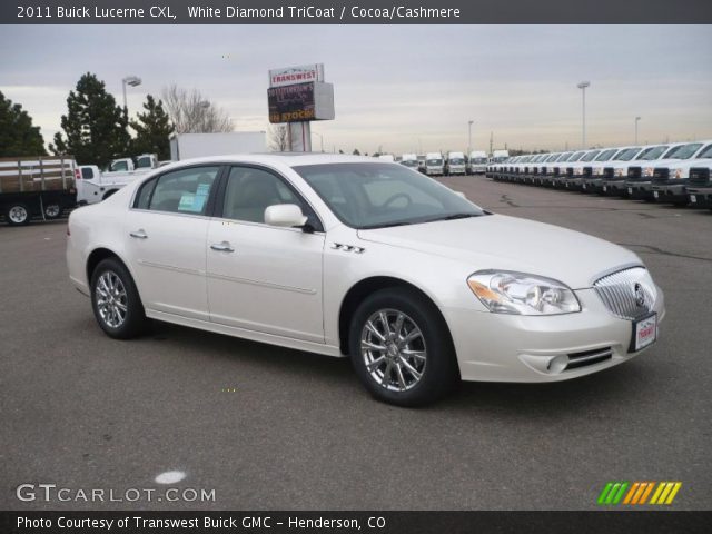 2011 Buick Lucerne CXL in White Diamond TriCoat