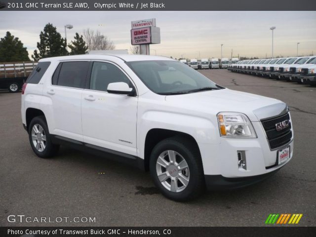 2011 GMC Terrain SLE AWD in Olympic White