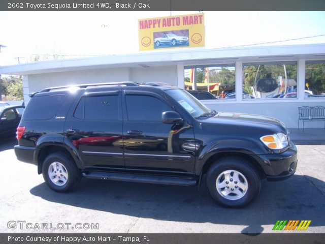 2002 Toyota Sequoia Limited 4WD in Black
