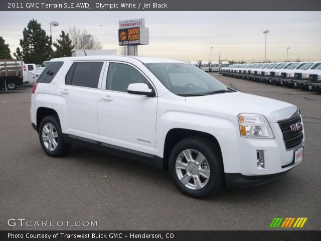 2011 GMC Terrain SLE AWD in Olympic White