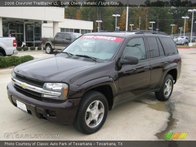2008 Chevrolet TrailBlazer LS in Dark Cherry Metallic