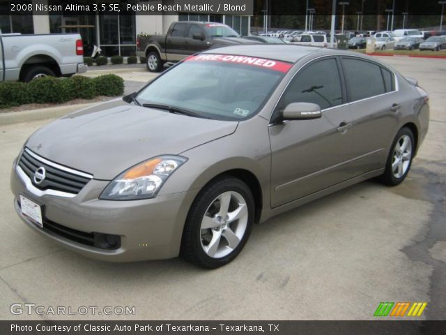 2008 Nissan Altima 3.5 SE in Pebble Beach Metallic