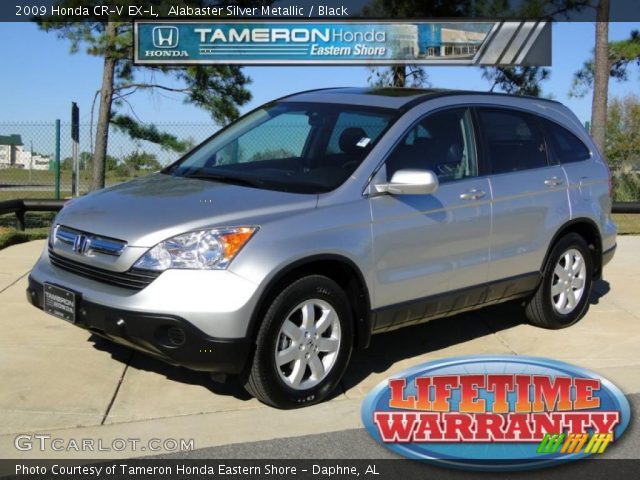 2009 Honda CR-V EX-L in Alabaster Silver Metallic