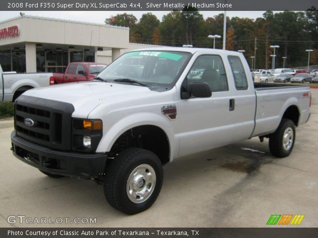 2008 Ford F350 Super Duty XL SuperCab 4x4 in Silver Metallic