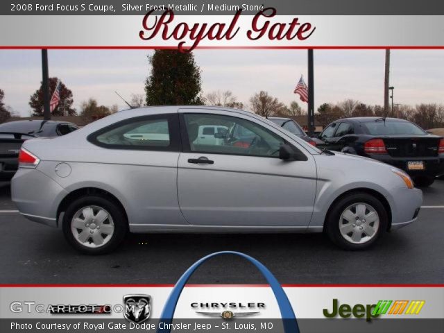 2008 Ford Focus S Coupe in Silver Frost Metallic
